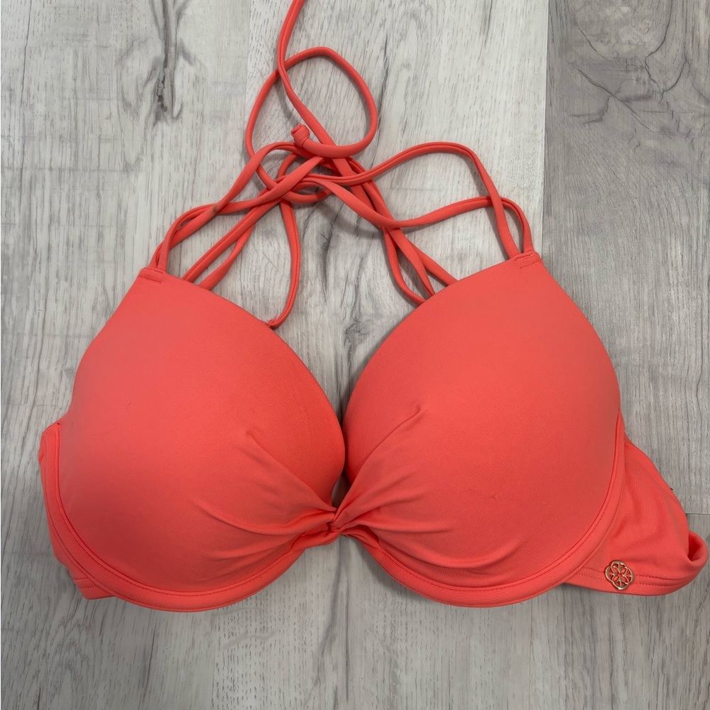 Turquoise Couture Bikini Top